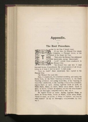 Appendix. I. The Root Procedure.
