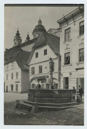 Kolomanibrunnen, Melk: Ansicht