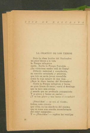 La oración de los trigos