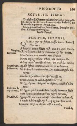 Actus IIII. Scena I.