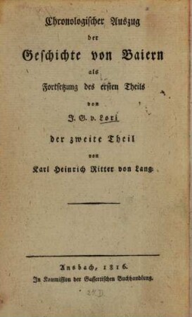 Baierische Jahrbücher von 1179 - 1294 : aus den Urkunden des Reichs-Archivs gefertigt