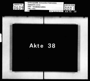Besetzung der Stelle des Aktuars und Registrators