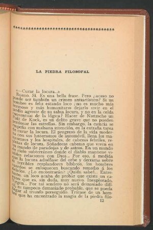 La piedra filosofal