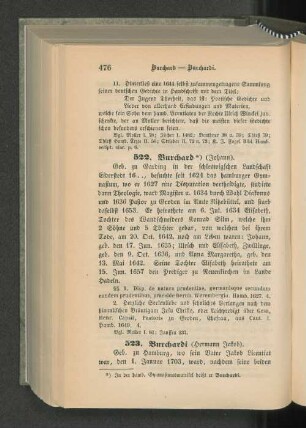 523. Burchardi (Hermann Jakob).