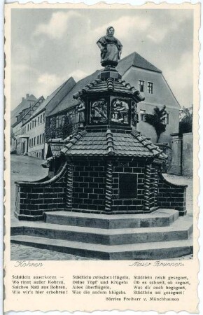 Kohren. Neuer Brunnen