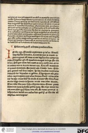 Dominica xviii post octavas penthecostes.