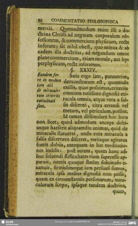 §. XXIV. Eundem fere in modum iam alii de miraculorum criteriis ratiocinati sunt