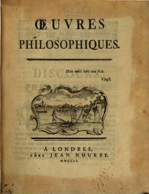 Oeuvres Philosophiques