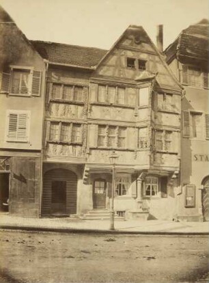 Zabern. Haus in der Hauptstraße