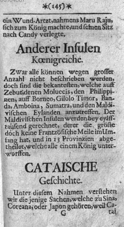 Anderer Insulen Koenigreiche