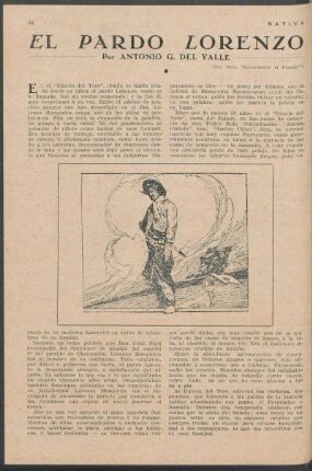 El pardo Lorenzo : (Del libro "Recordando el Pasado")