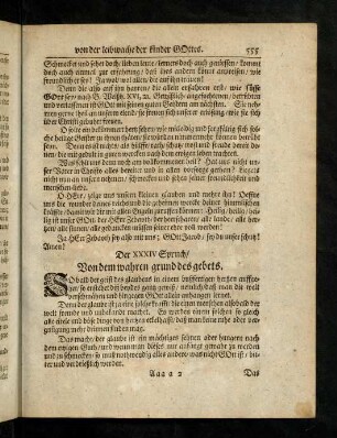 555-568, XXXIV. Von dem wahren grund des gebets