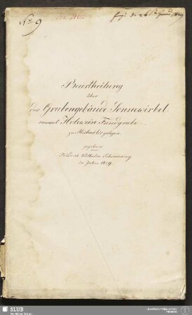Beurtheilung über das Grubengebäude Sonnewirbel sammt Holewein Fundgrube zu Michaëlis gelegen - 18.6814 4.