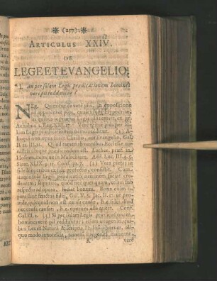 [Articulus XXIV. - XXVII.]