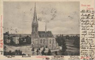 Gruss aus Leipzig: Lutherkirche