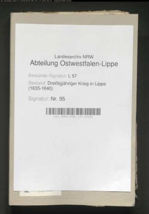 Lemgoer Einquartierungen und Kontributionen