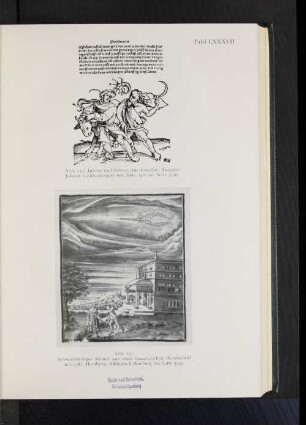 Abb. 150. Jupiter und Saturn, aus derselben Ausgabe Johann Lichtenbergers wie Abb. 140 (zu Seite 529).