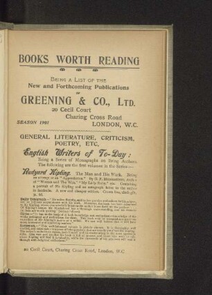 Books worth reading