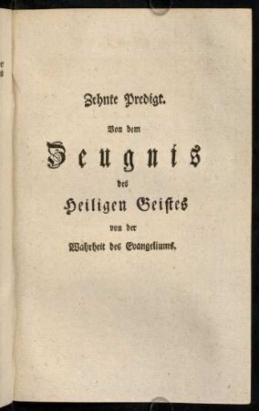 253-276, Zehnte Predigt.