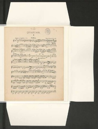 Quatuor. [Violino]