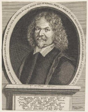 Bildnis des Balthasar Mentzerus