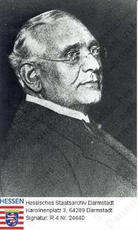 Paulsen, Friedrich (1846-1908) / Porträt, rechtsgewandtes und -blickendes Brustbild