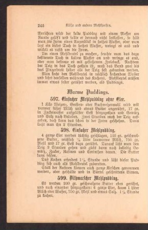 Warme Puddings.
