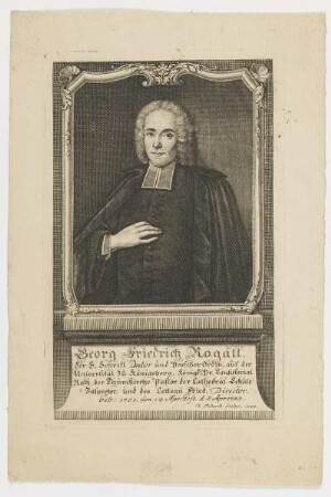 Bildnis des Georg Friedrich Rogall