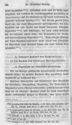 A. Gegenstände der richterlichen Entscheidung.