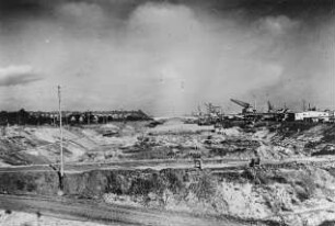Baustelle Kanalhafen Heilbronn