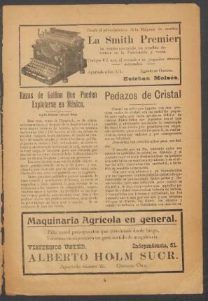 Pedazos de cristal