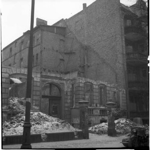 Negativ: Ruine, Ringstraße 6, 1952