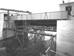 Wehrbaustelle Marktbreit/Main