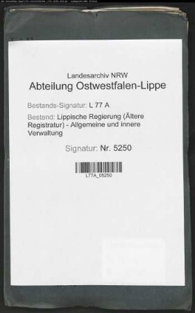 Gründung des Deutschen Postvereins, Bd. 5