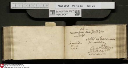 Stammbuch des Gottfried Crusius (Cruse) aus Stendal