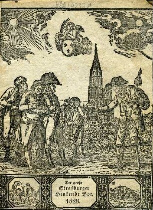 Der große Straßburger Hinkende Bote für 1828