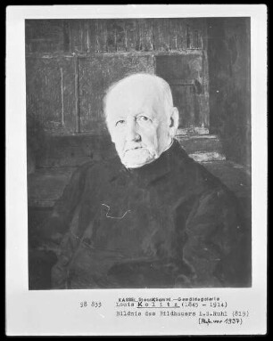 Bildnis des Malers Ludwig Sigismund Ruhl