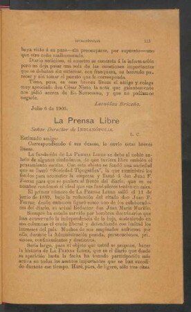 La Prensa Libre