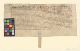 Bestätigung Joachim Friedrichs, Markgraf von Brandenburg, zur Obligation über 1000 Taler Moritz von Sodens (siehe Rep. 23A Kurmärkische Stände Nr. O.893)