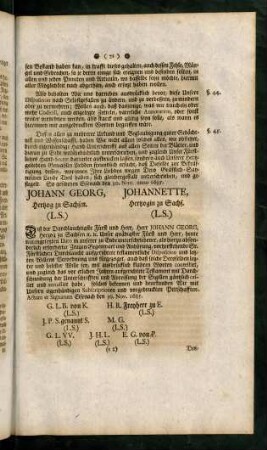 71-72, Daß der Durchlauchtigste Fuerst und Herr, ...