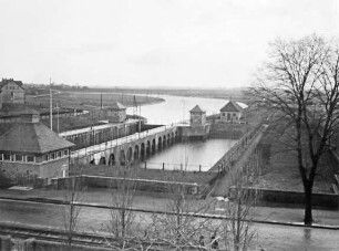 Unterschleuse des Südabstiegs zur Weser in Minden