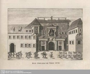 Das Pirnaische Thor 1679