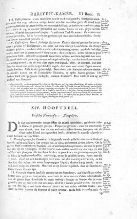 XIV. Hooftdeel. Cassides Verrucosae: Pimpeltjes