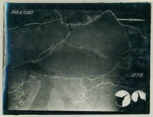 Foto des Geländes zwischen Bonzée und dem Côtes des Hures (Luftbild)