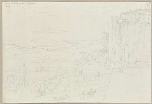 Ansicht von der Porta Vecchia von Orvieto