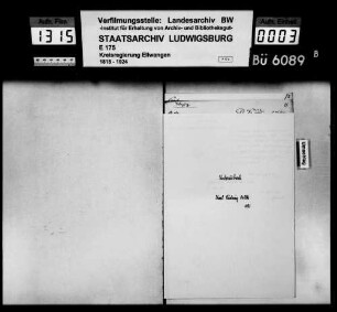Auswanderungen, Unterurbach