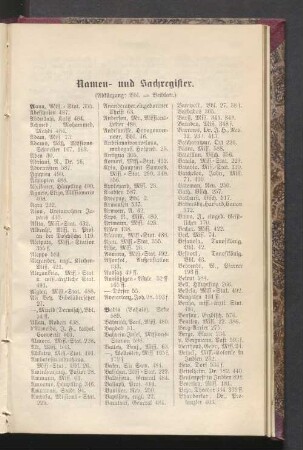 Namen- und Sachregister