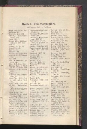 Namen- und Sachregister