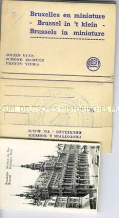 Ansichten-Fotomappe von Brüssel