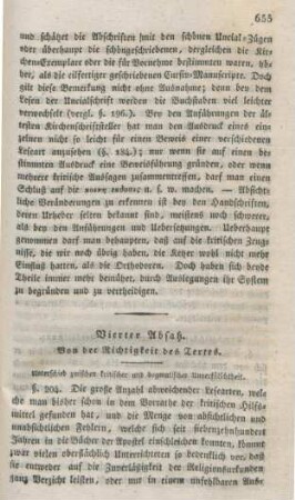 655-659 Von der Richtigkeit des Textes